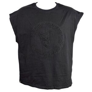 Silverback Gym Mens Embossed Gorilla Logo Shirt Sz M Walk With The Strong